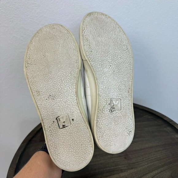 Veja Esplar Women's‎ White Low Top Lace Front Leather Sneaker Shoe US 6 EU 37 - Picture 7 of 14
